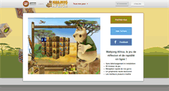 Desktop Screenshot of mahjongafrica.gamespassport.com