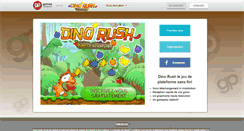 Desktop Screenshot of dinorush.gamespassport.com